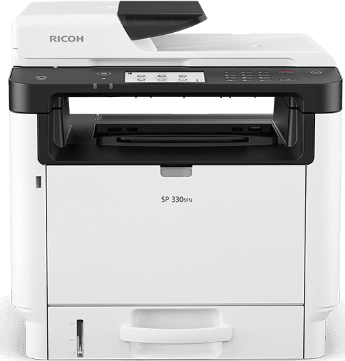 SP 330SFN Black and White Laser Multifunction Printer
