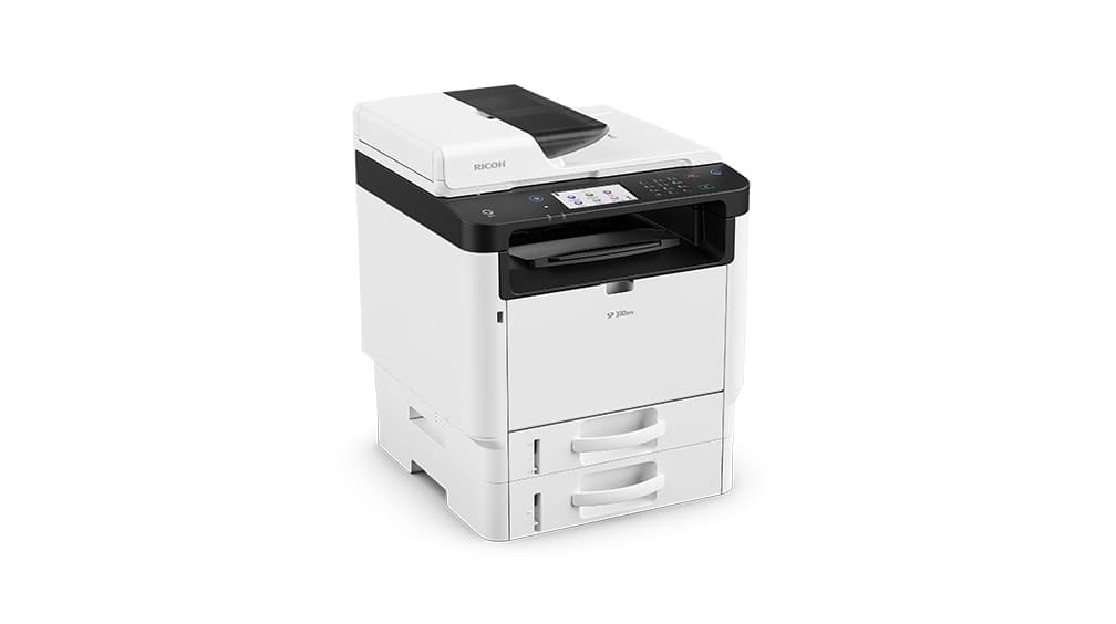 SP 330SFN Black and White Laser Multifunction Printer