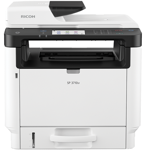 SP 3710SF Black and White Laser Multifunction Printer