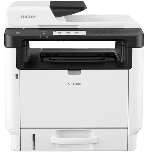SP 3710SF Black and White Laser Multifunction Printer