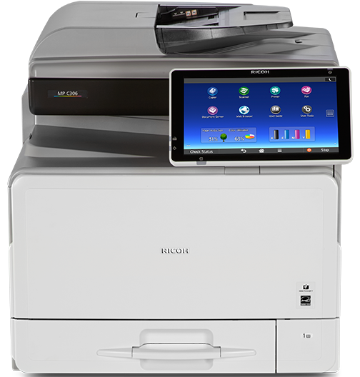 MP C306 Color Laser Multifunction Printer