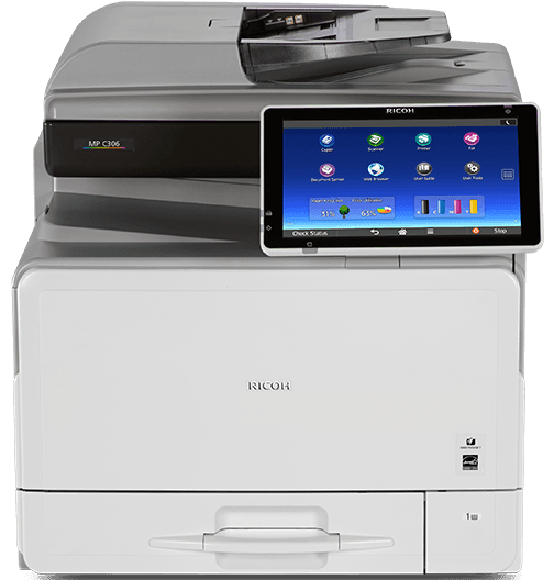 MP C306 Color Laser Multifunction Printer