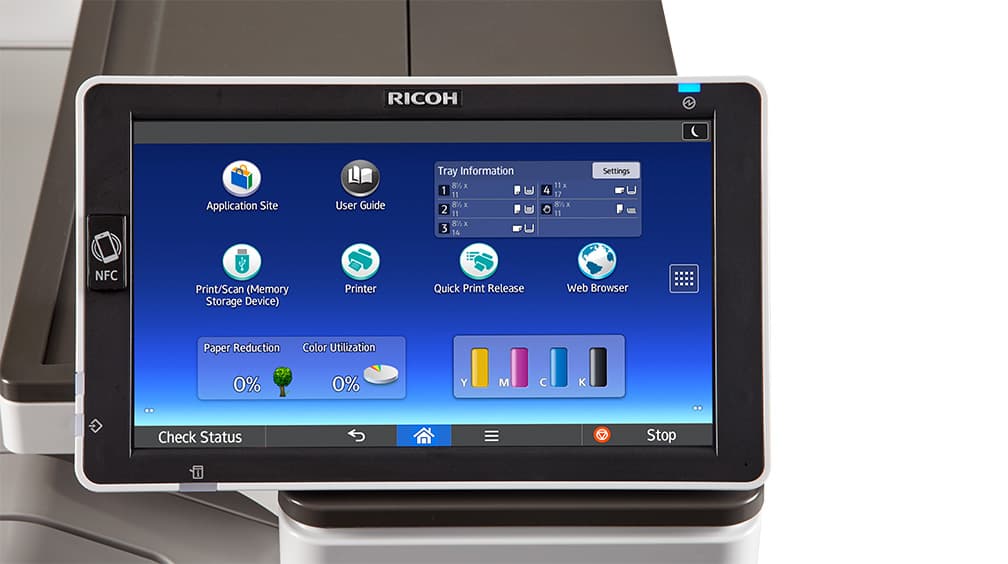 SP C840DN Color Laser Printer