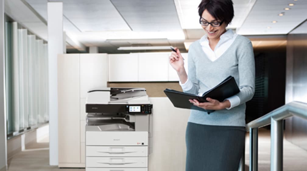 MP 2501SP Black and White Laser Multifunction Printer