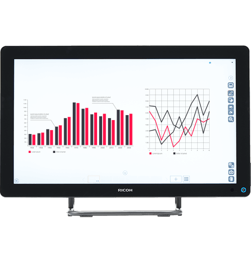D3210BK with Business Controller Interactive Whiteboard