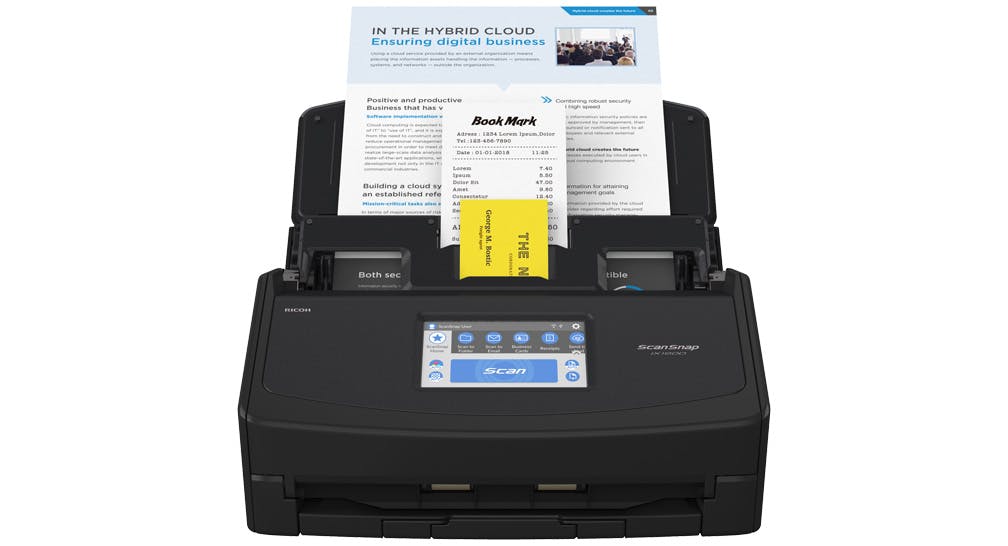 ScanSnap iX1600 Network Personal Scanner