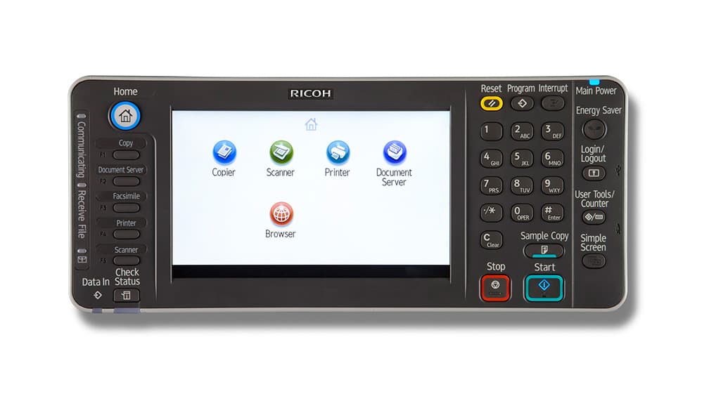 MP 7502 Black and White Laser Multifunction Printer