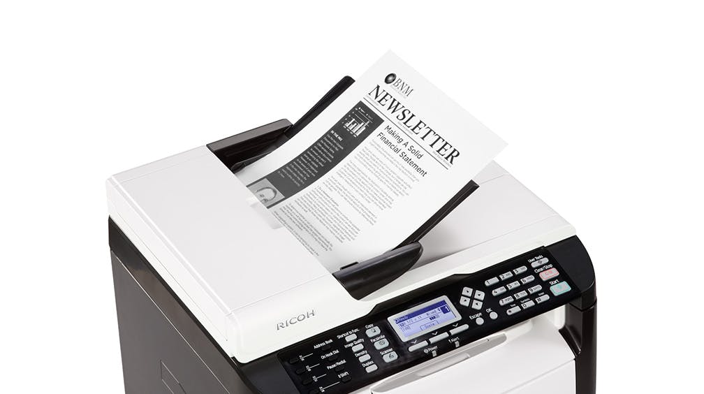 SP 311SFNw Black and White Laser Multifunction Printer