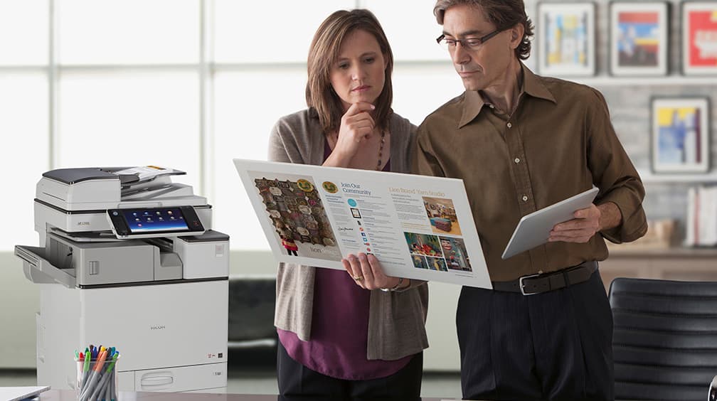 MP C2503 Color Laser Multifunction Printer