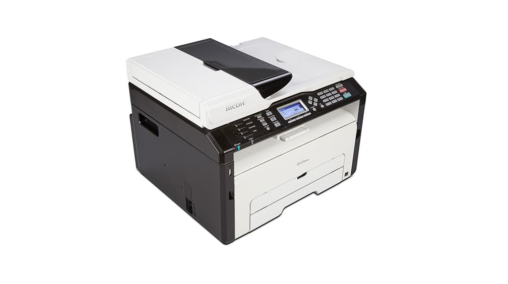 SP 213SNw Black and White Laser Multifunction Printer