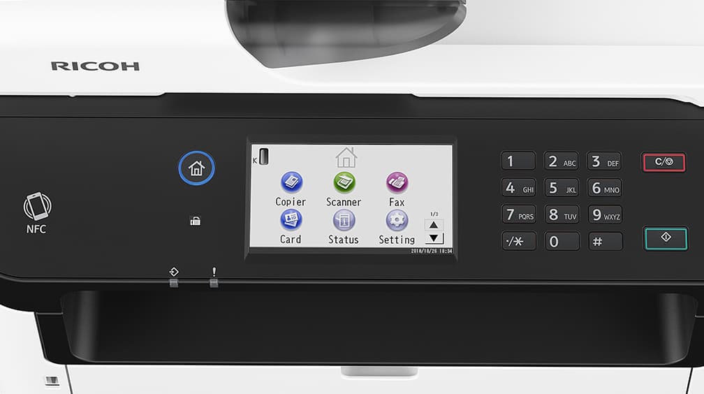 SP 330SFN Black and White Laser Multifunction Printer