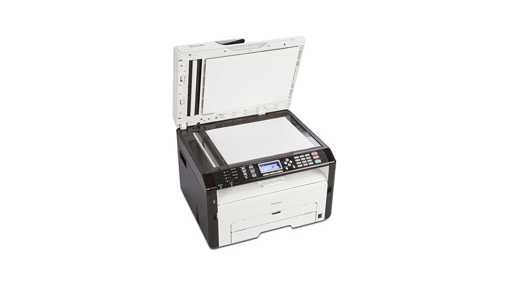 SP 213SNw Black and White Laser Multifunction Printer