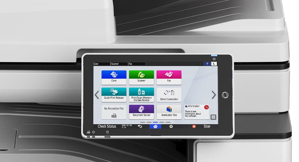 IM 3500 Black and White Laser Multifunction Printer