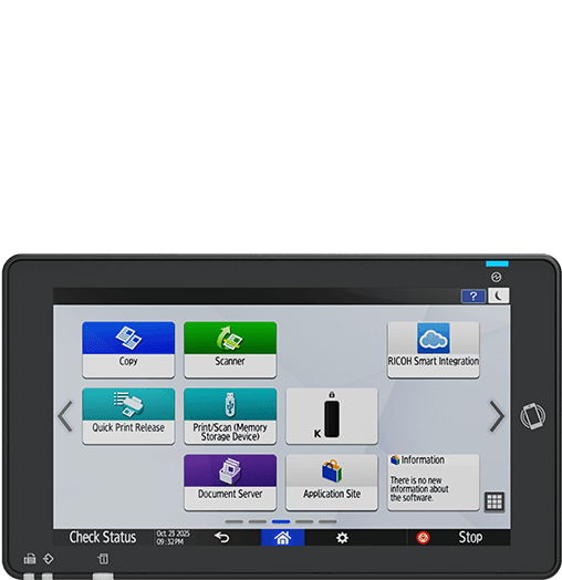 IM 7010 Black and White Laser Multifunction Printer