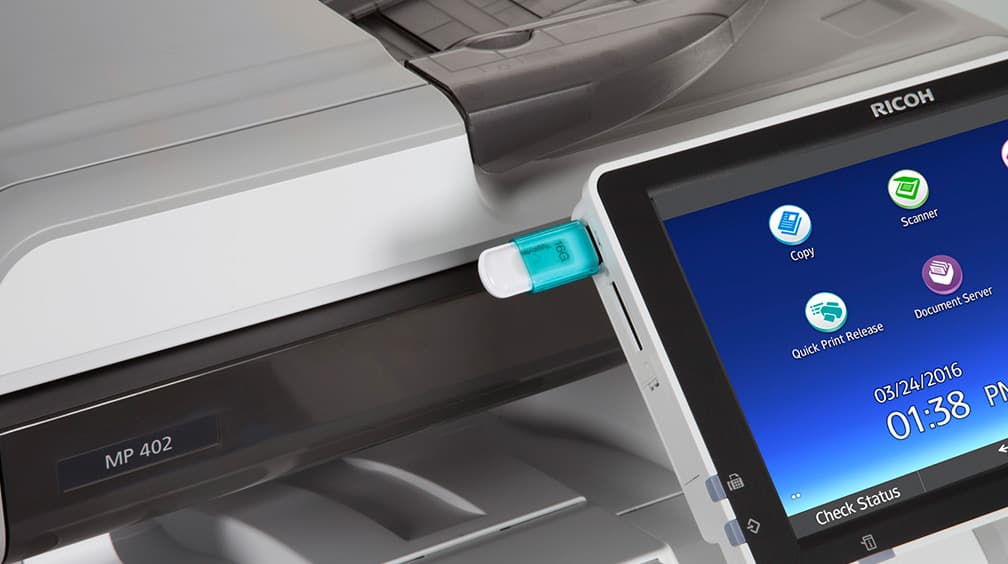 MP 402SPF Black and White Multifunction Printer