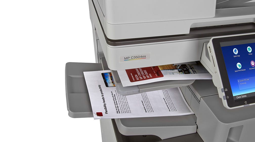 MP C3504ex Color Laser Multifunction Printer