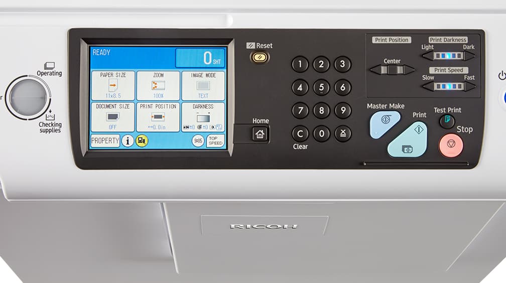 DD 5450 Digital Duplicator