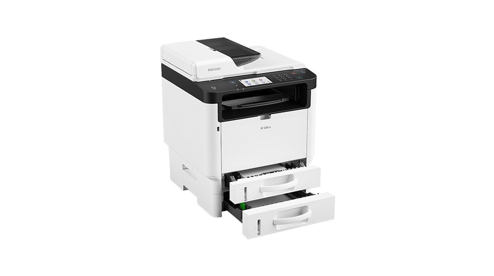 SP 330SFN Black and White Laser Multifunction Printer