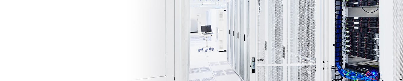 Cloud computing - server room