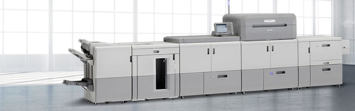 ricoh printer in warehouse