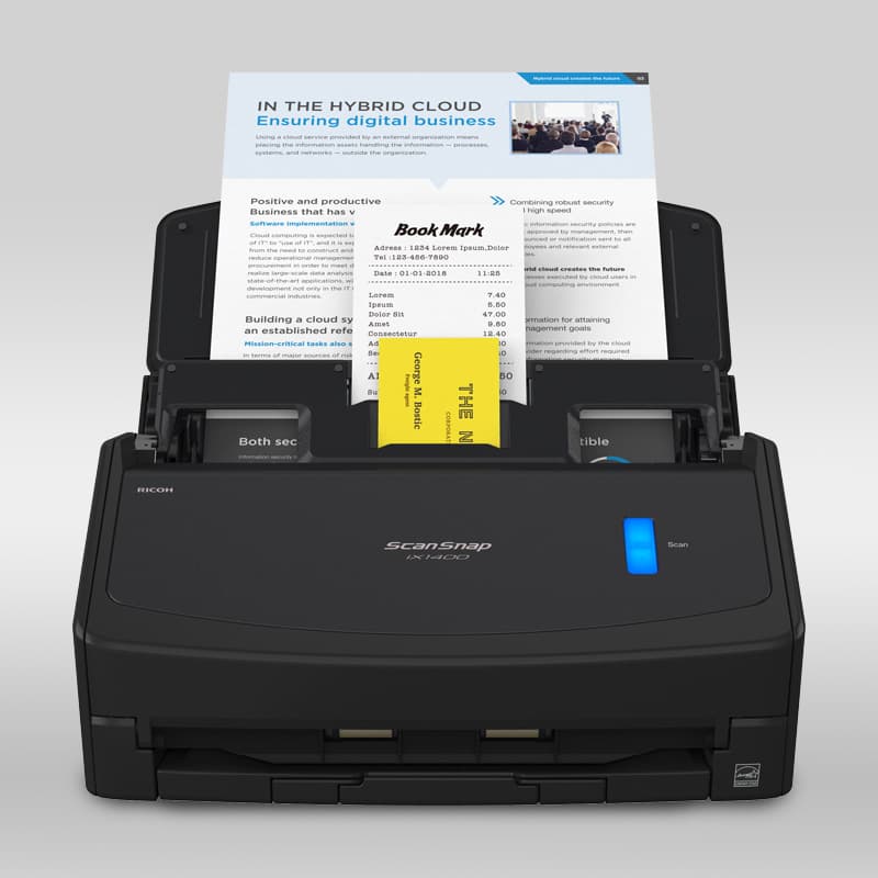 Simple and reliable scanning performance