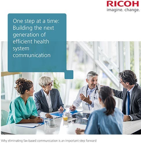 One step at a time: Building the next generation of efficient health system communication whitepaper cover