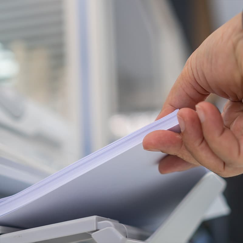 Scan, fax or share in an instant