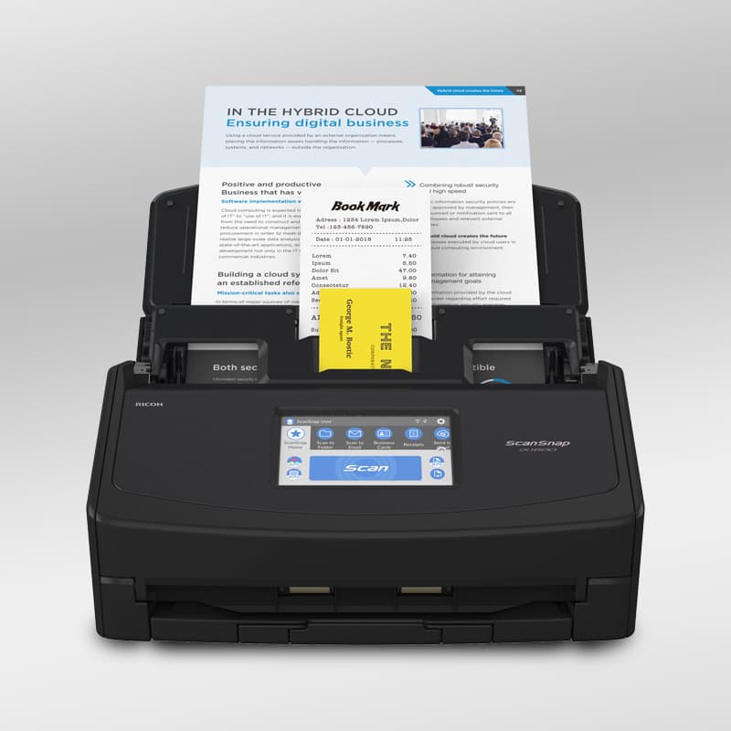 Robust paper handling, professional scanning output