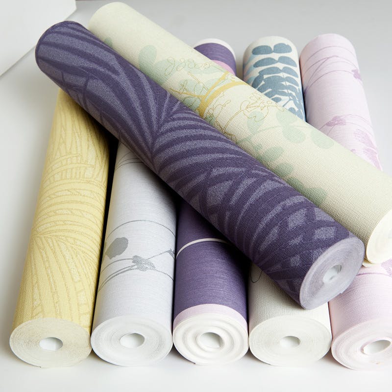 rolls of custom wall paper