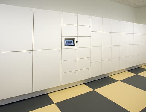 View of high-tech mailcenter