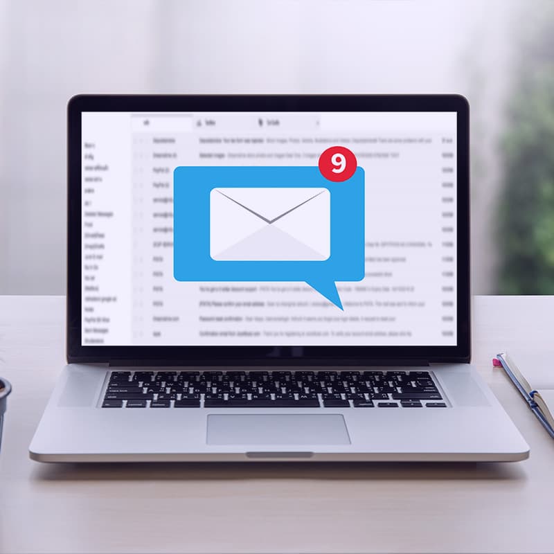 Mail Communication Connection message to mailing contacts phone intelligen delivery service