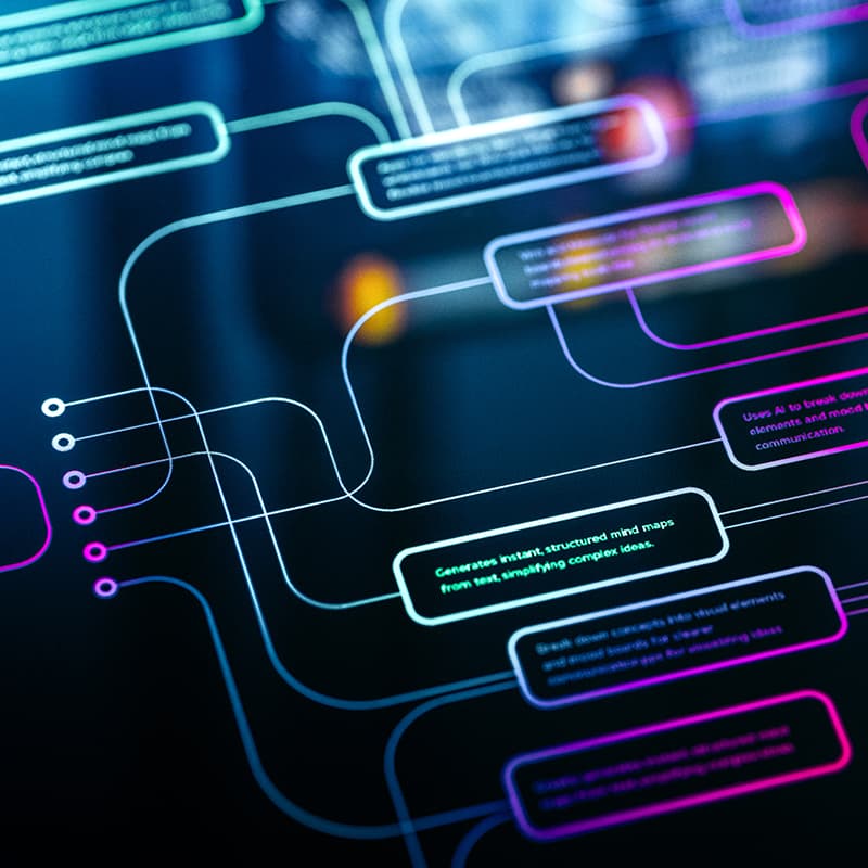 A digital infographic strategy showing process proven by results