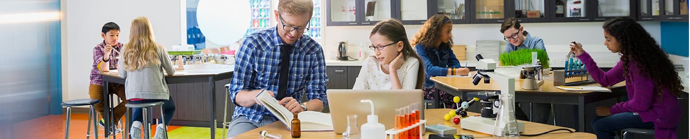 Classroom science lab