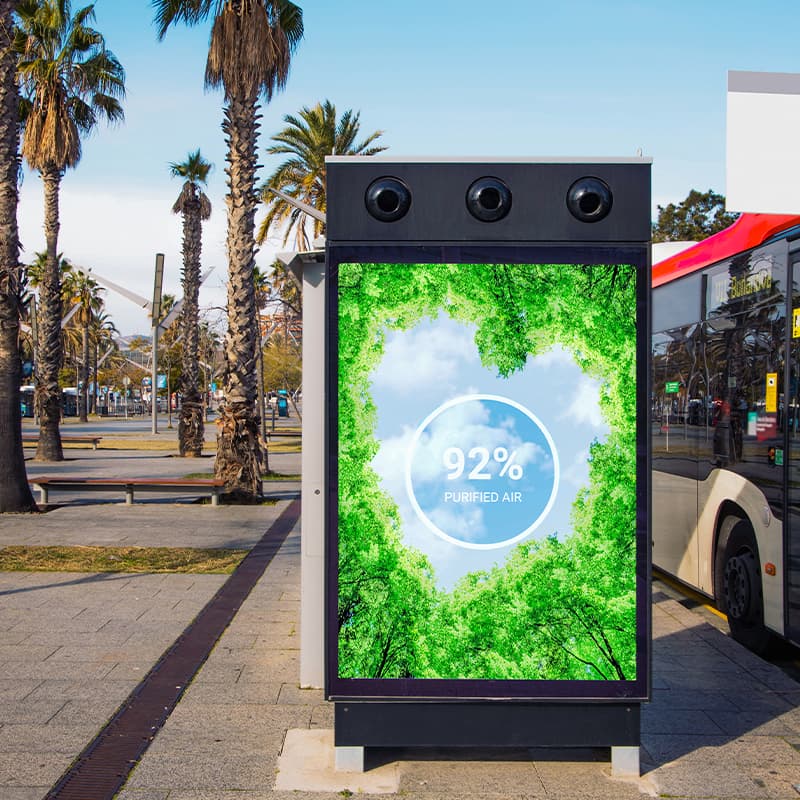 Capture attention with vibrant color quality