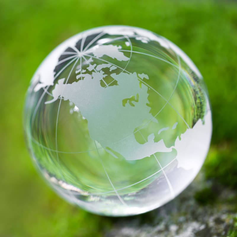 tile art DJSW, green world