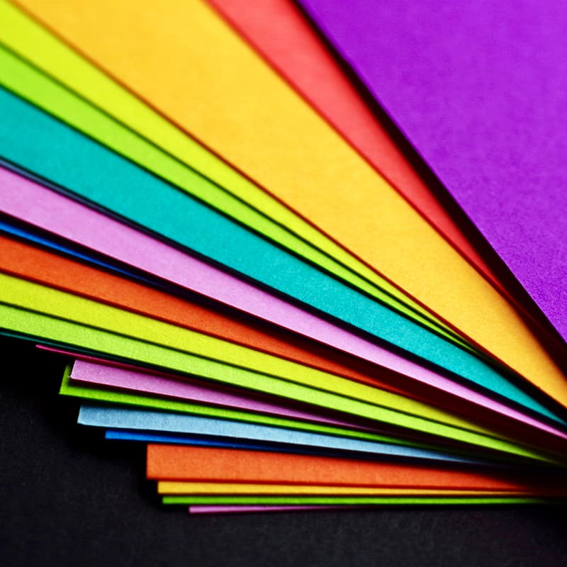 Communicate in vibrant color
