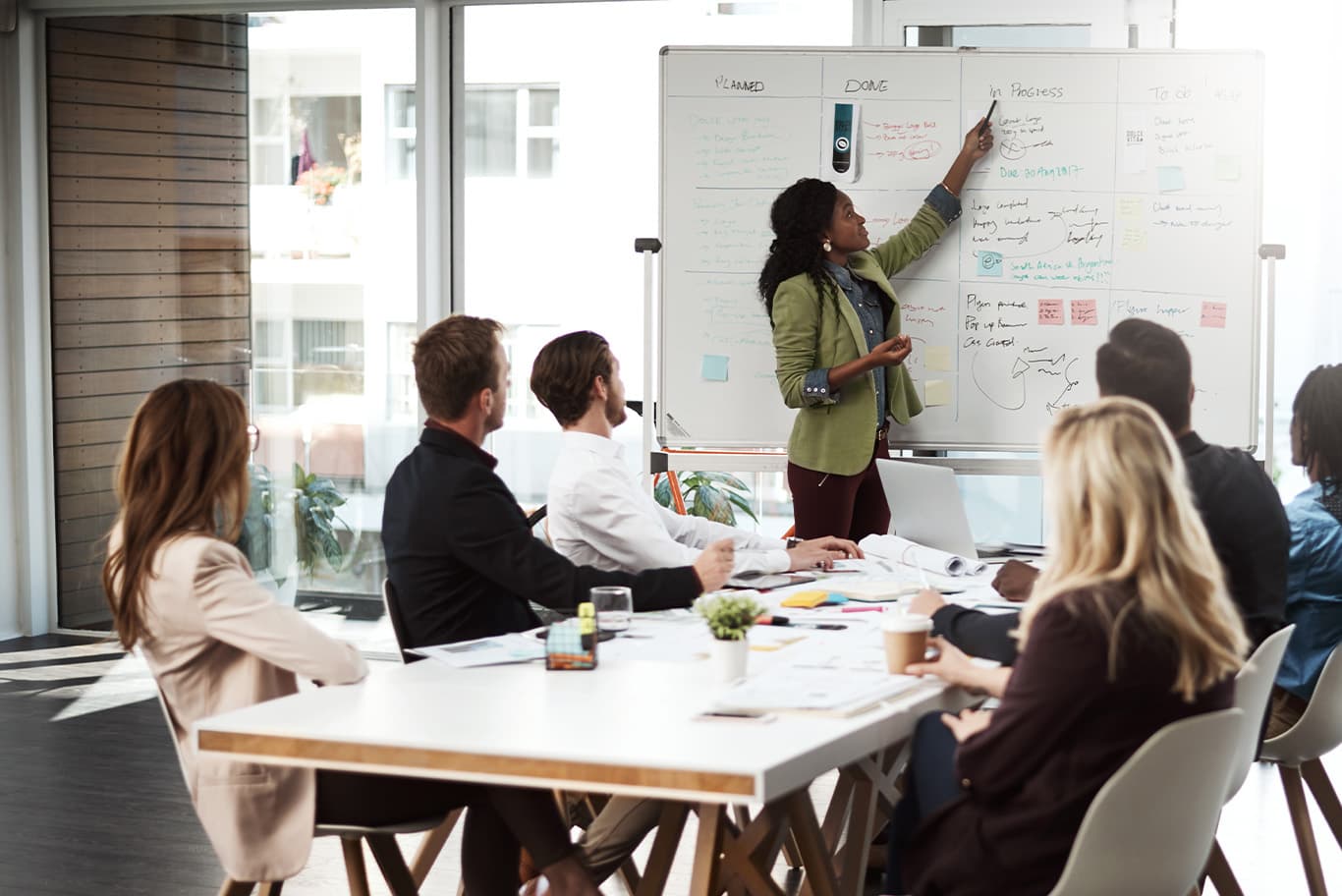 Marketing planning meeting