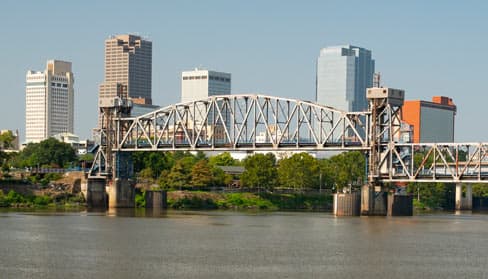 little rock skyline