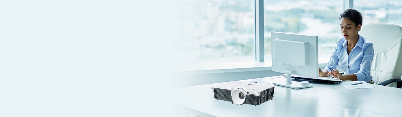 Monitor and manage remotely with networked projectors
