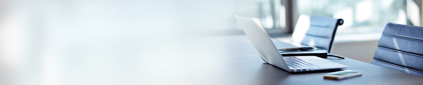 Bring your own device laptop and mobile phone in office conference room