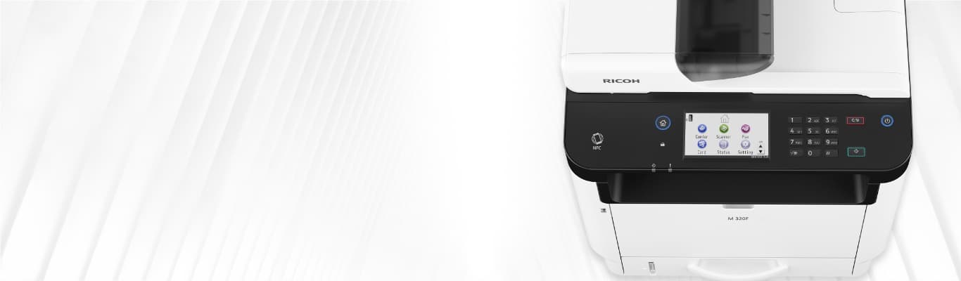 M 320F Black and White Laser Multifunction Printer | Ricoh USA