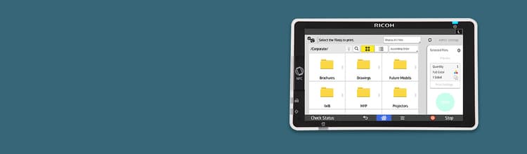 Smart Operation Panel Technology | Ricoh USA