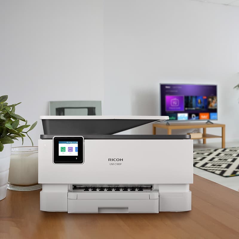 Uncle Ricoh IJM C180F Color Inkjet Multifunction Printer | Ricoh USA