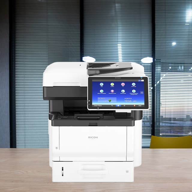 Printer Ricoh Table IM 350FSE Black and White Multifunction Printer | Ricoh USA