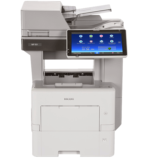 Mp501 Multifunction B&W Laser Printer with Smart Panel | MP 501SPF | Ricoh USA
