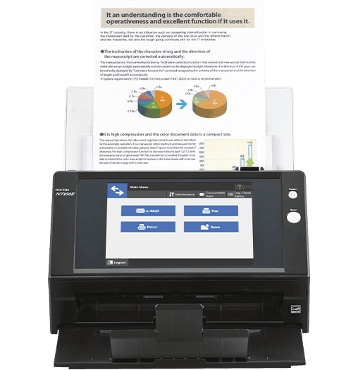 N7100E Compact Network Scanner | Ricoh USA