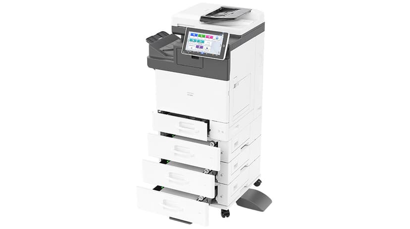 Large Ricoh Printer Fast Multifunction Color Laser Printer | Ricoh IM C400SRF | Ricoh USA