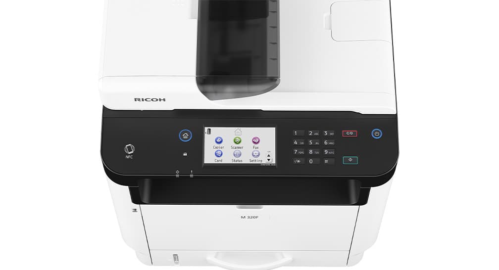 M 320F Black and White Laser Multifunction Printer | Ricoh USA